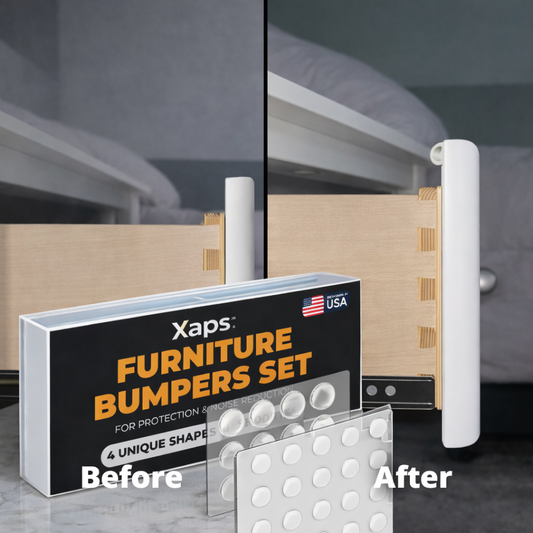 Xaps Silent Cabinet Bumpers (104-pack)